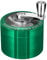 Golden Bell Grinder 2 inch Hand Cranked Spice Grinder 4 Layers Zinc Alloy Grinder - Green