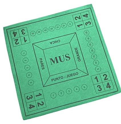 Teppich Karten - Poker Matte - Poker Spiel - Faltbare Matte Reise Poker - Reise Karten (Mus)