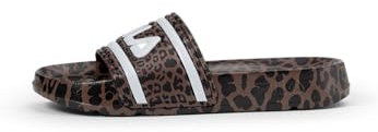 FILA Morro Bay P Slipper Wmn, Sandalo scorrevole Donna, Leopard, 38 EU
