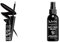 NYX Professional Makeup Eyeliner Liquide Semi-Permanent Epic Wear, Fini Mat, Noir & Spray Fixateur Setting Dewy Finish, Fini Mat, Formule Vegan, Modèle : Matte