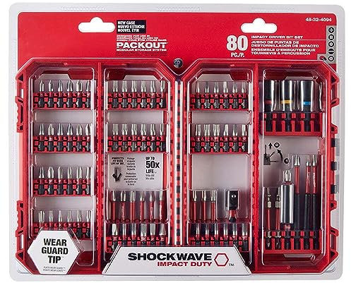 48-32-4094 for Milwaukee Shockwave Impact Duty Driver Bit Set - 80 PC X3