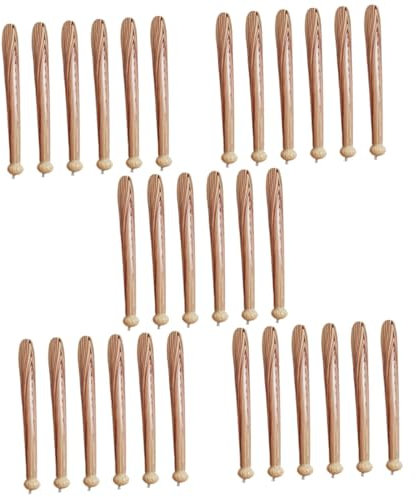 SAFIGLE 30 STK Aufblasbarer Baseball Donnerballons Aufblasbarer Donnerstock Aufblasbare Baseballschläger Aufblasbare Stäbchen Zur Geräuschentwicklung Baseballbasen PVC Kind Sport Bam