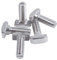ISTOVO M8 Gewinde T-Nut Drop-In Stud Schiebe Schraube Bolzen Silber Farbe 5 Stücke