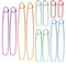 12 Stück Stricken Maschenhalter Set,Aluminium Häkeln Stricknadel, Stricknadel Nadelhaken Nähmarker,Stricken Spender Zubehör,für Decken,Schals,Quilts und andere Strickprojekte(6 Größen)