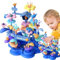 Blumengarten-Bauset, Blumen-Bauspielzeugset | Bauspielzeug für Vorschulkinder, 61 Stück, Blumenspielzeug | Blumengartenspielzeug, multifunktionale Spielzeugbaukästen zur Steigerung der Konzentration u