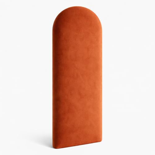 Angelo - Wandpolster - 3D Wandpaneele Bett - Wandkissen - Polsterpaneele - Polster Paneele - Gepolstert Paneele Wand - Peach Fuzz 80x30 - Polster Paneele - Deckenpaneele - Zaun