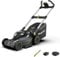 SUNTEK 40V 43cm Akku-Rasenmäher, Digi-Brushless Handrasenmäher, 4,0Ah Lithium-Ionen-Akku und Schnellladegerät enthalten, APP-kompatibel, SLM4417-Upgraded