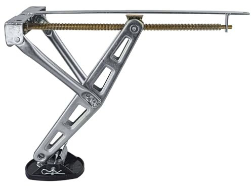 Wohnwagenstütze Ausdrehstützen mit Stützplatte Kurbelstütze je 500kg 1 Stück