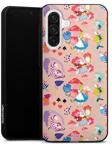 Organic Case Bio Hülle Nachhaltige Handyhülle kompatibel mit Samsung Galaxy A56 5G Disney Alice im Wunderland Muster