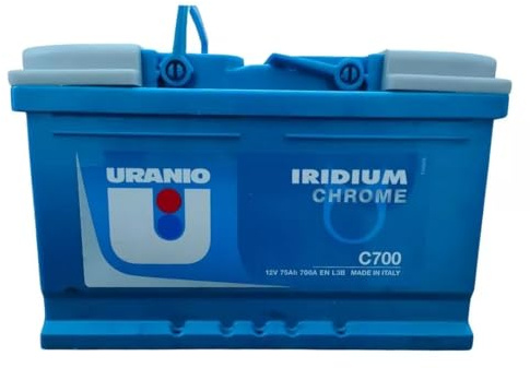 Batteria 75 ah uranio iridium c700-75 ah 700a en