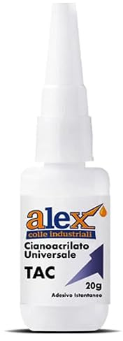 La miglior più potente Colla Istantanea Extra Forte 20 g Supercolla attack,bostick Ago Dosatore, Trasparente, Resistente Acqua e Calore, Plastica, Legno, Metallo,Vetro, Acrilico,PLA,Stampa