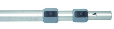 easysystem Stab 3-teilig ø 28 + 25 + 22 mm Alu