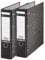 Leitz Standard Doppelordner mit Schlitzen 2 x A5 quer, 2 Stück, schwarz, 310320000