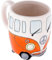 Puckator CV23A - Taza (cerámica, 13,5 x 8,5 x 10 cm), diseño de Furgoneta