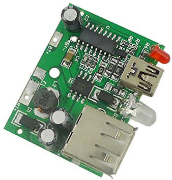 Aihasd DIY 3V Turn 5V 2A 18650 Step-Up Module d'alimentation Circuit Board Portable Batterie