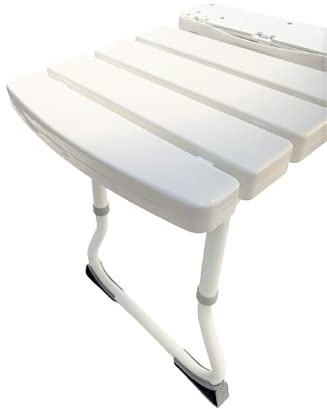 Duschhocker Duschhocker Duschhocker Duschhocker Duschhocker Faltbarer Duschhocker Duschhocker Duschhocker Latte Duschablage Höhenverstellbarer Fuß aus korrosionsbeständigem Aluminium lackiert