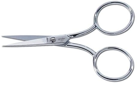 Gingher 4 Inch Large Handle Embroidery Scissors (01-005271)