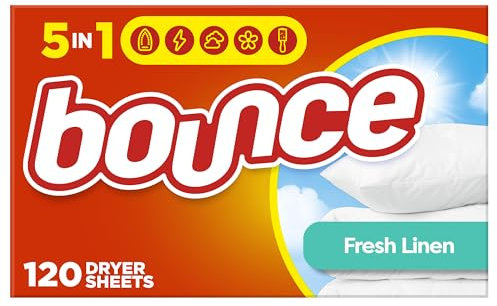 Bounce Fresh Weichspüler Leinen, 120 Stück