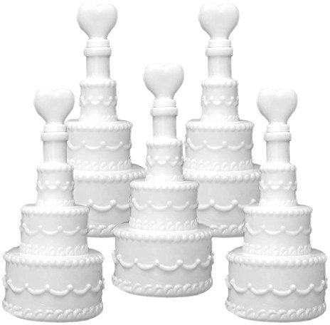 Partydeco 24 Seifenblasen Hochzeit Geschenk Torte