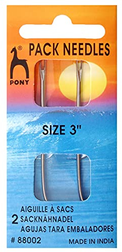 Groves Pony Sack Needles: 3 inches, Steel, Multi, 4.5 x 2.8 x 9.8 cm