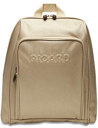 Picard Rucksack Damen Hitec Creme | Tagesrucksack Beige aus Nylon mit Reißverschluss & gepolsterten Schulterriemen | Sportlich, Modern, Alltag & Business-tauglich | Damen-Rucksackhandtaschen