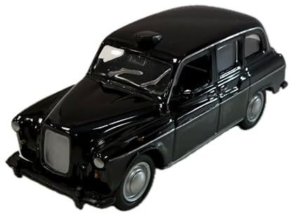Welly London Black Taxi Mini-model, Metall und Kunststoff, Klassisch, Schwarz, Transport, Indoor, Tischplatte, 1 Stück