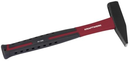 Kraftwerktools 2387 Marteau de sécurité type allemand, 10 V, Noir, Normal
