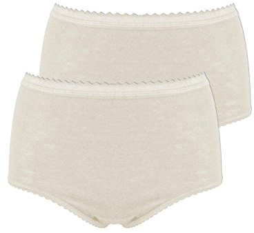 Sangora 2er Sparpack Woll-Damen-Taillenslip 7960741, S-XXL 36-54