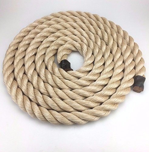 32mm Synthetic Sisal Decking Rope x 7 Metres, Garden & Boating, Sisal for Decking - RopeServices UK