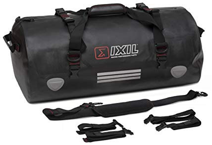 IXIL Sac imperméable pour moto avec fermeture éclair étanche (capacité 50 litres)