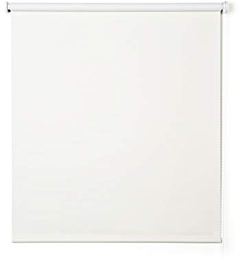 Tende a rullo per interni oscuranti a vetro finestra Tenda oscurante da interno per finestre e porte Avvolgibile termica isolante Protezione solare Montaggio a incastro STORESDECO 100x250 cm Écru