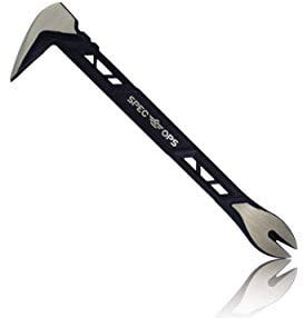 Spec Ops Tools 10 Nail Puller Cats Paw Pry Bar, High-Carbon Steel, 3% Donated to Veterans,