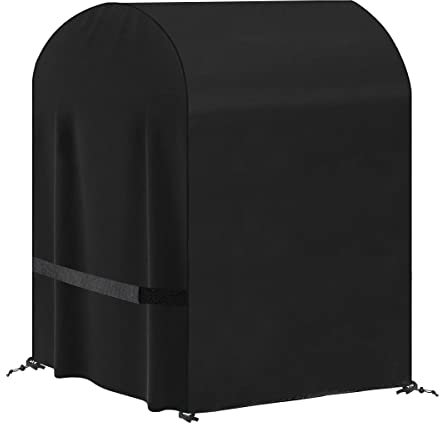 SanGlory Funda para Barbacoa Impermeable Cubierta de Barbacoa Protector, 420D Oxford Cubierta de Parrilla, Funda Protectora para Barbacoa, Anti-UV, Anti-Viento, Anti-Polvo - 77x70x110cm