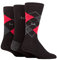 Pringle Mens Bamboo Cotton Blend Argyle Socks Pack of 3 Black/Red/Charcoal 7-11