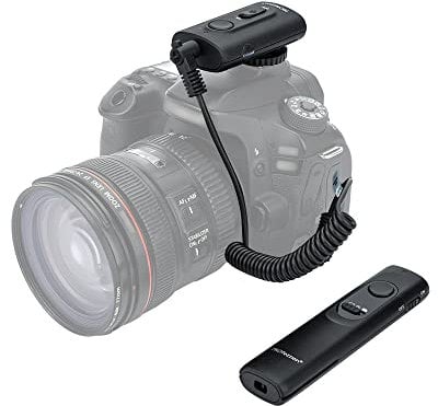 PROfezzion 165ft Drahtloser Fernauslöser Fernbedienung für Canon R8 R7 R10 R100 R50V R RP R6 R6 Mark II 90D 80D 70D 60D 77D 2000D 1300D 850D 800D 760D 750D 700D 650D 600D 250D 200D Kamera und mehr