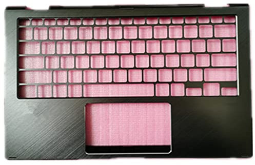 fqparts Replacement La Coque Coquille Autour du Clavier C Coquille pour for ASUS Q326FA Gris Petite Touche Entrée