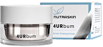 Nutraskin 4URbum - Lozione Corpo Nutriente per Glutei Sodi I Crema Anticellulite con Cardo Mariano, Uva Ursina e Cellule Staminali Vegetali I Trattamento Corpo Donna I Prodotta in Germania I 100ml