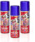 Pack 3 Laca de Pelo Color Azul 125ml - Spray Colores para Cabello Rápida coloración, Lavable