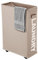 IHOMAGIC Laundry Hamper with Wheels 40L, Collapsible Tall Slim Laundry Baskets with Handles, Oxford Fabric Laundry Bin Cloth Laundry Bags, Slim Washing Bin for Bedroom Bathroom Dorm Traveling (Khaki)