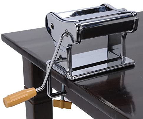 Edelstahl Nudelmaschine Manuell Pastamaker Pastamaschine Nudel Pasta Maschine Maker Nudelwalze