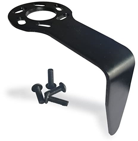 Nail Rafter Hook Hanger 889661M, Gancho Para Pistola De Framing Roofing Widely for Metabo HPT Tool Hanger Compatible With Hitachi, Lightweight Aluminum, Black