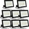 (8 pack) 150W Projecteur LED,spot led extérieur 15000LM Super Brillant Projecteur LED Exterieur IP66 Etanche Projecteur Exterieur Led 6500K Blanc Froid Projecteur Led pour Garage Jardin