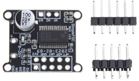 Yisawroy Motortreiber-Brett-SVPWM/SPWM Steueralgorithmus für FOC-Steuerung Fahrer des Fahrers SimpleFOCMini Brushless DRV8313 Fahrer Drv8313