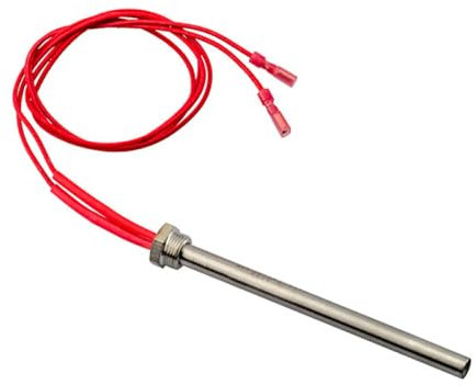 TopHomer Encendedor de encendido Hot Rod, 220 V 300 W, estufa de pellets de madera, elemento de encendido, tubo calentador de 140 mm para dispositivo de calefacción (rosca M16, paso de 1,5 mm)