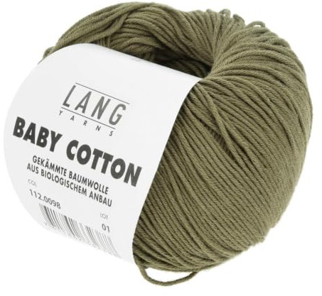 Lang Yarns Baby Cotton 112.0098 - olive