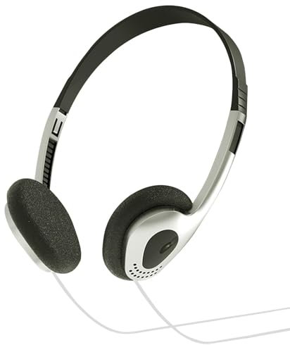 Pcingsia Audífonos Retro con Cable, Ligeros | Auriculares estéreo portátiles y Ligeros, diseño Vintage estéreo para teléfono móvil,