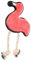 COLLBATH Jouet couineur pour Chien en Forme de Flamant Rose Animal en Peluche Jouet de Dessin animé pour Chien Aide à la Dentition pour Chiots
