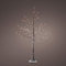 LED-Baum mit verschneiten Zweigen, perfekt für die Dekoration im Außenbereich. Schafft eine Festliche und gemütliche Atmosphäre, ideal für die Beleuchtung Ihres Gartens oder Ihrer Terrasse im Winter.