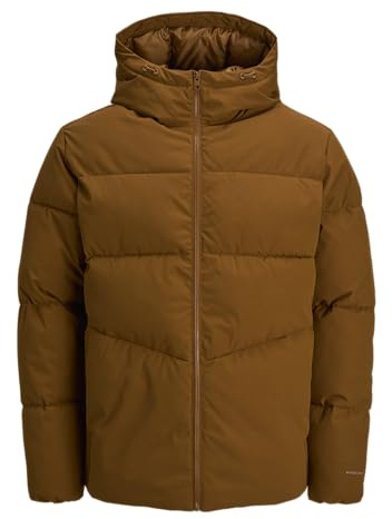 JACK & JONES Men's Jjglobal Puffer Jacket, Monks Robe, xx_l, Monks Robe, xx_l