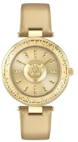 Plein Sport Damen Uhr Analog Quarz Opium PSCEA0224 Leder